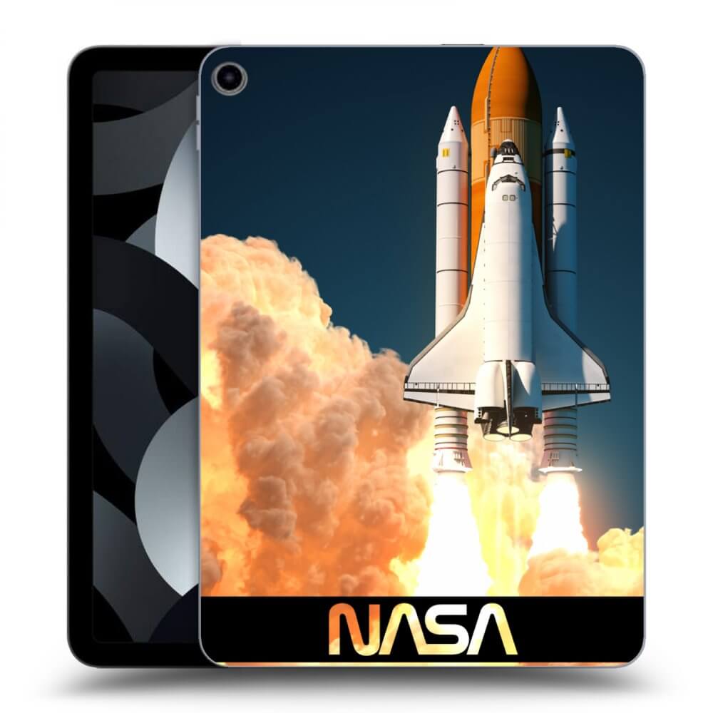 Schwarze Silikonhülle Für Apple IPad 10,9 2022 (10.gen.) - Space Shuttle