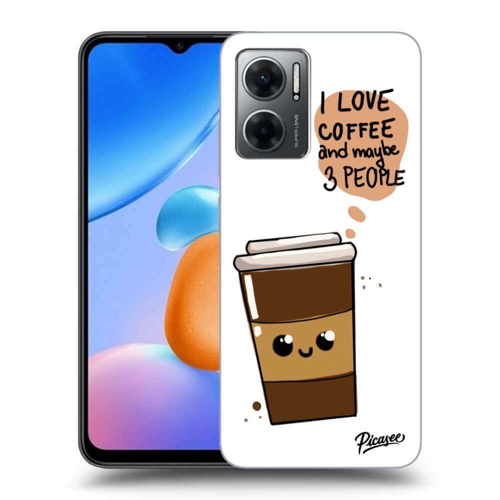 Xiaomi Redmi 10 5G Hülle - Transparentes Silikon - Cute Coffee