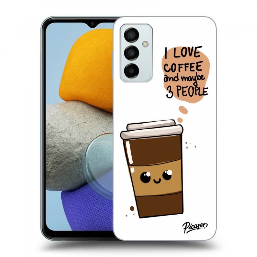 Samsung Galaxy M23 5G Hülle - Schwarzes Silikon - Cute Coffee