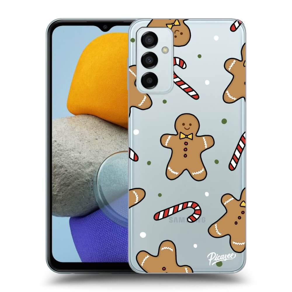 Samsung Galaxy M23 5G Hülle - Transparentes Silikon - Gingerbread