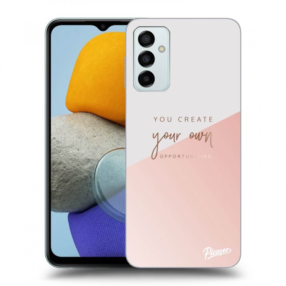 Samsung Galaxy M23 5G Hülle - Schwarzes Silikon - You Create Your Own Opportunities