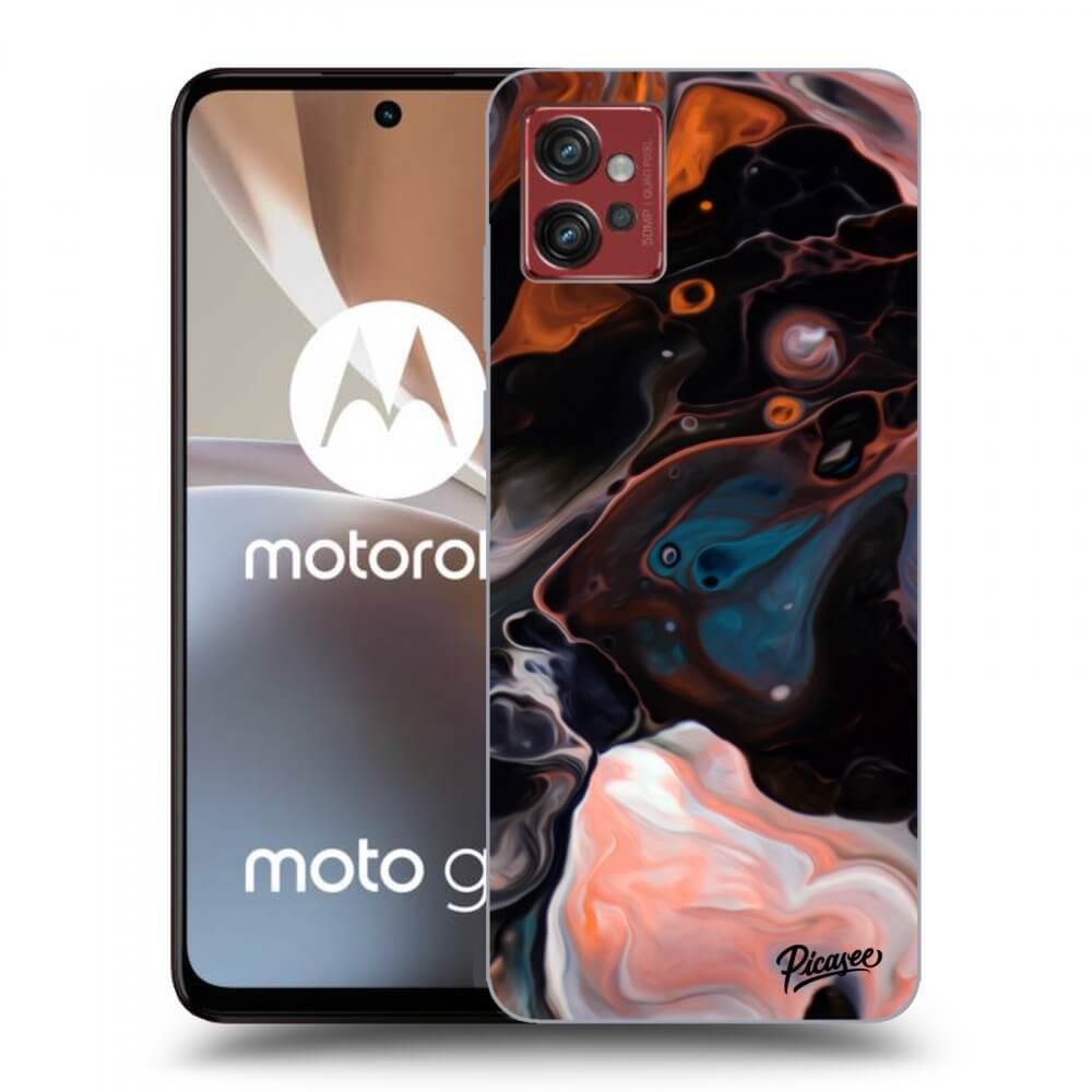 Motorola Moto G32 Hülle - Transparentes Silikon - Cream