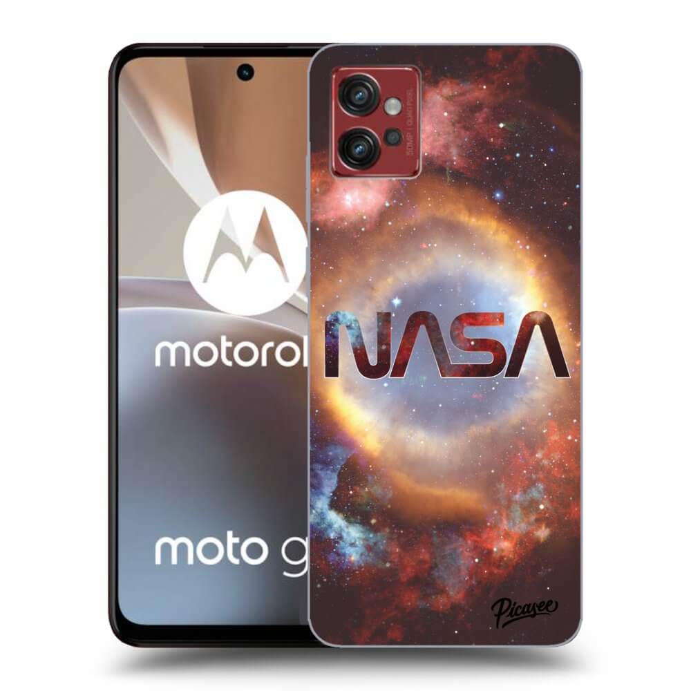 Motorola Moto G32 Hülle - Schwarzes Silikon - Nebula