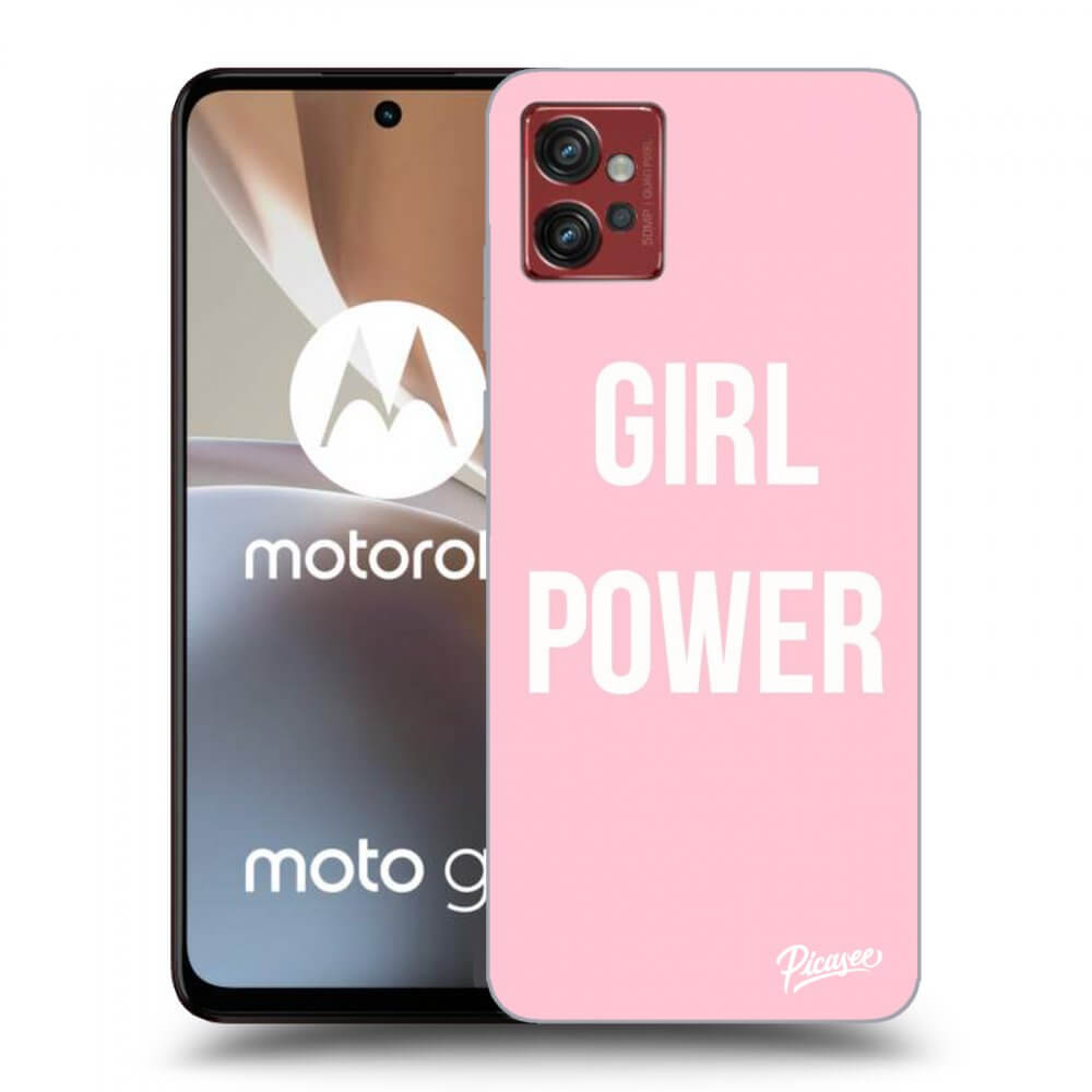 Motorola Moto G32 Hülle - Transparentes Silikon - Frauenpower