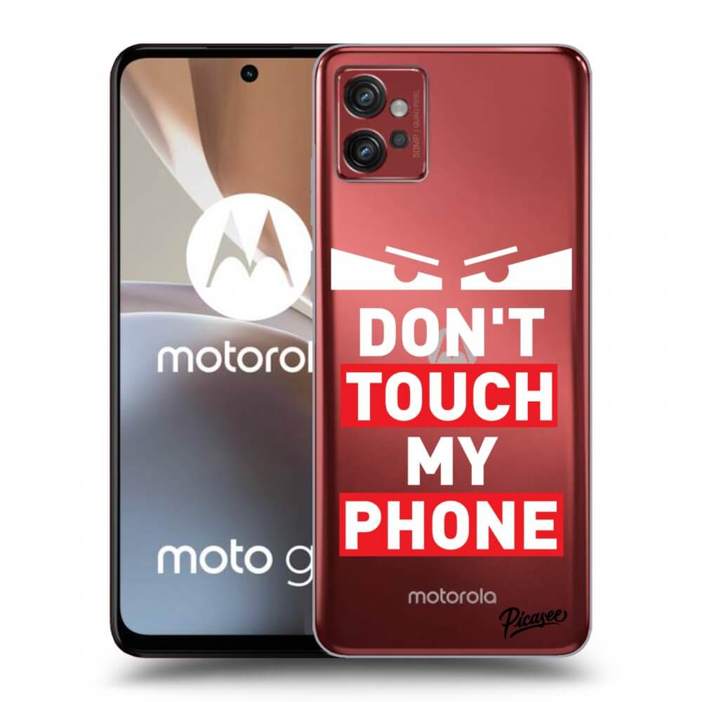 Motorola Moto G32 Hülle - Transparentes Silikon - Shadow Eye - Transparent