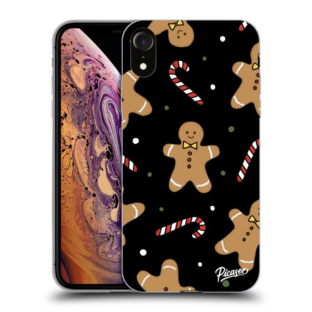 Apple IPhone XR Hülle - Schwarzes Silikon - Gingerbread
