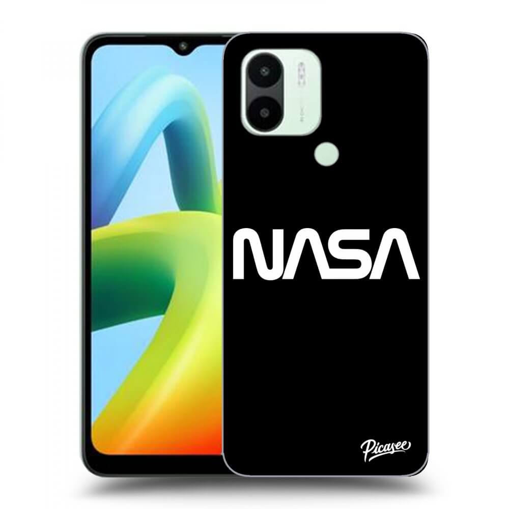 Xiaomi Redmi A1 Hülle - Schwarzes Silikon - NASA Basic