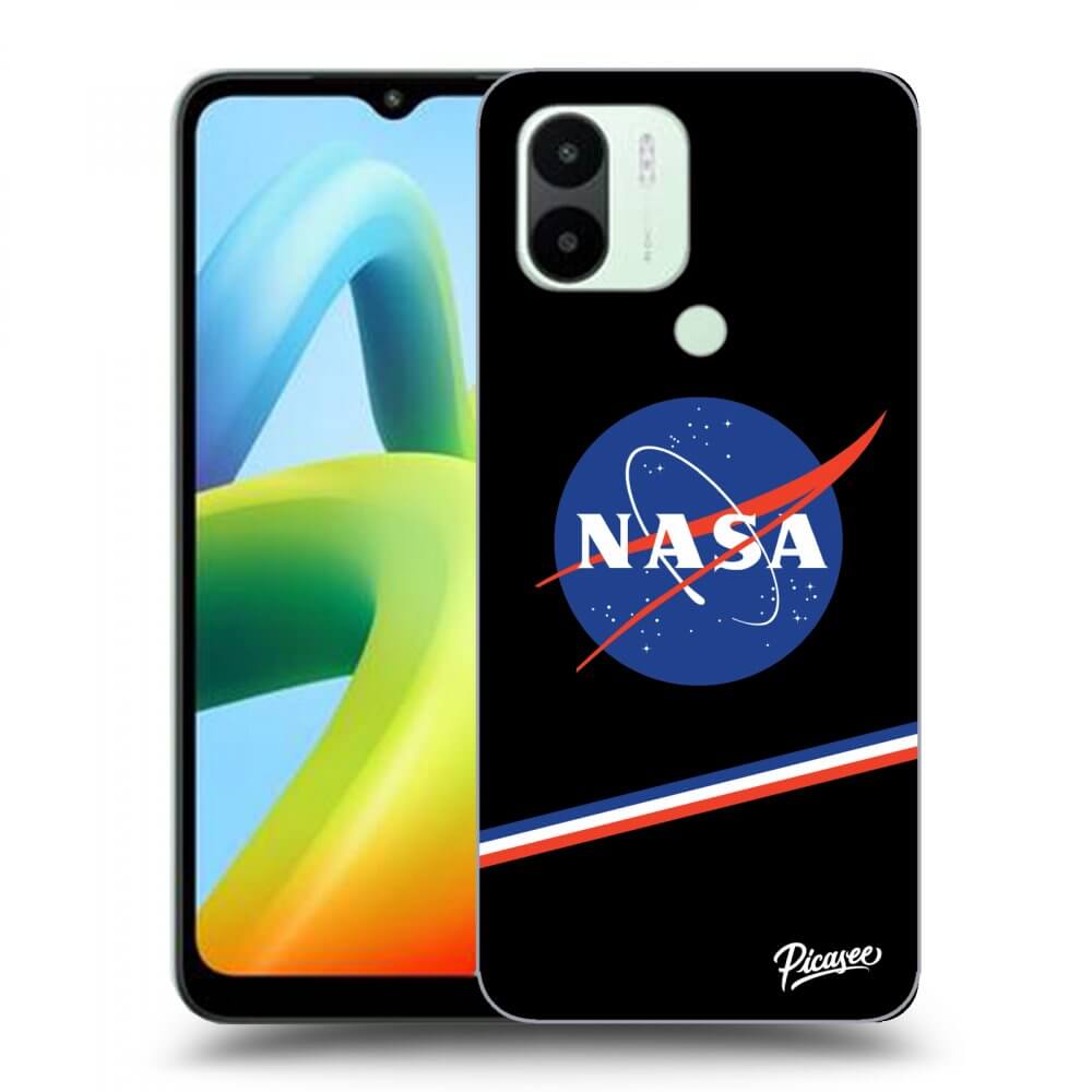 Xiaomi Redmi A1 Hülle - Schwarzes Silikon - NASA Original