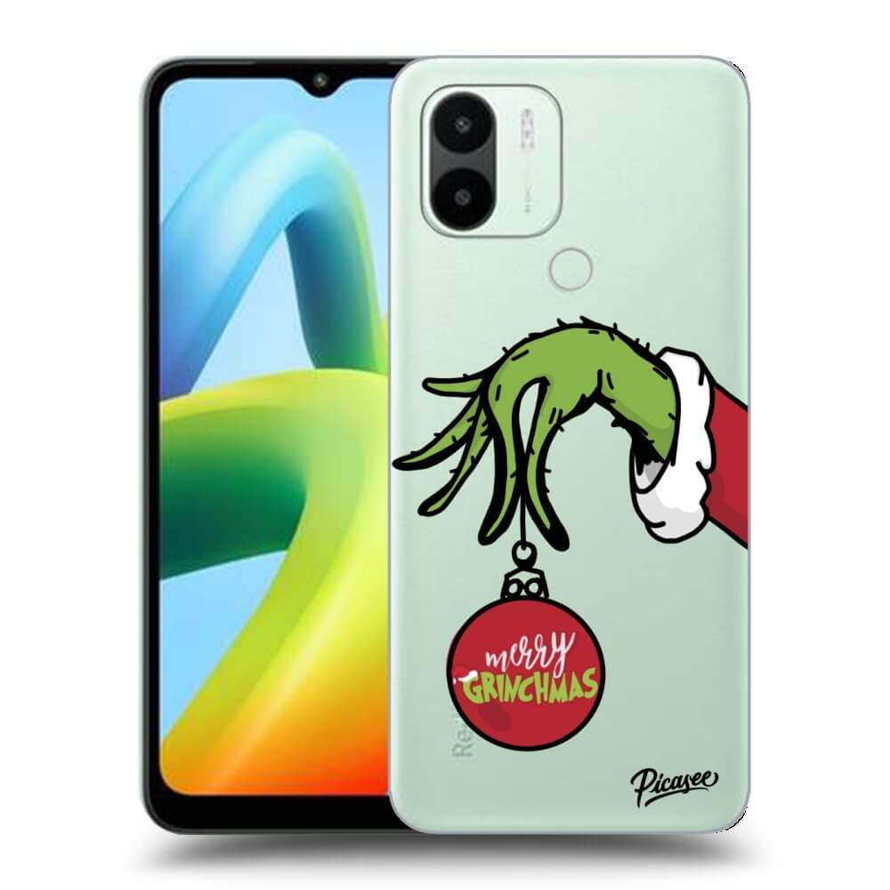 Xiaomi Redmi A1 Hülle - Transparentes Silikon - Grinch