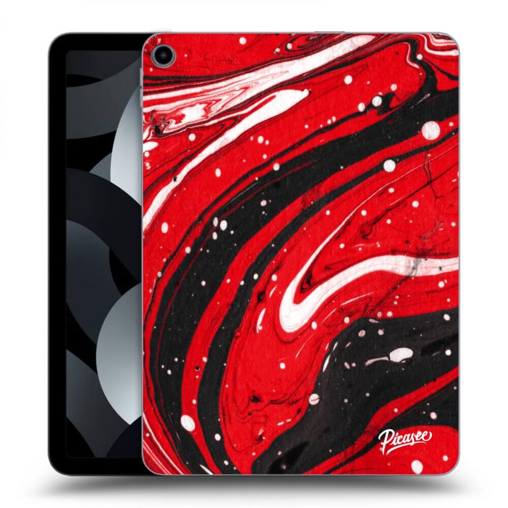 Apple iPad Pro 11" 2019 (1.gen.) Hülle - Transparentes Silikon - Red black