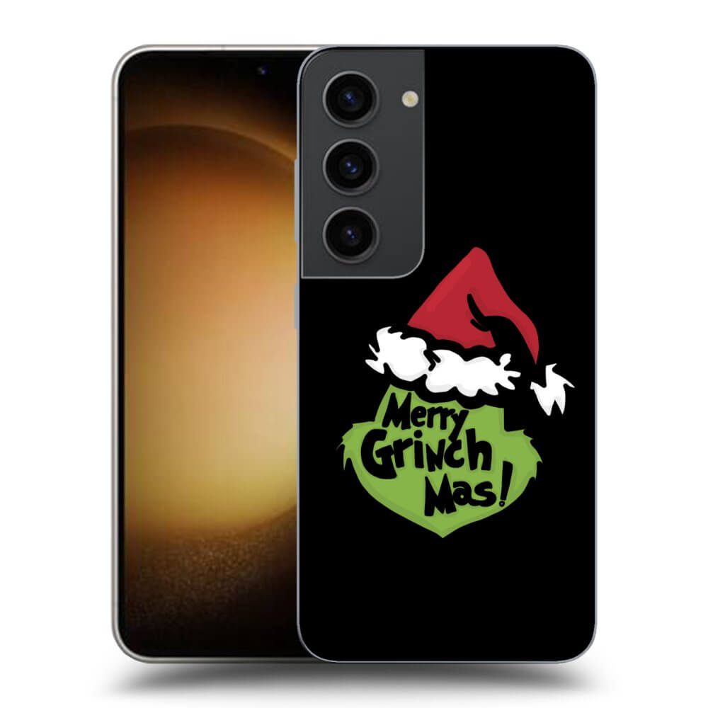 Samsung Galaxy S23 5G Hülle - Schwarzes Silikon - Grinch 2