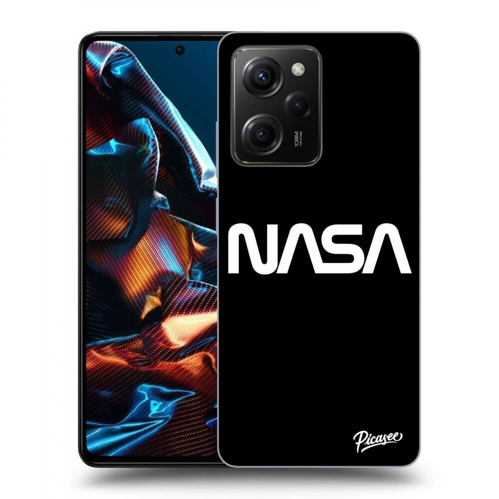 Xiaomi Poco X5 Pro Hülle - Transparentes Silikon - NASA Basic