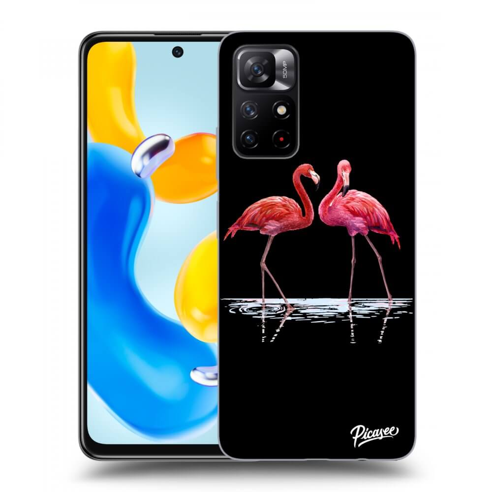 ULTIMATE CASE Für Xiaomi Redmi Note 11S 5G - Flamingos Zu Zweit