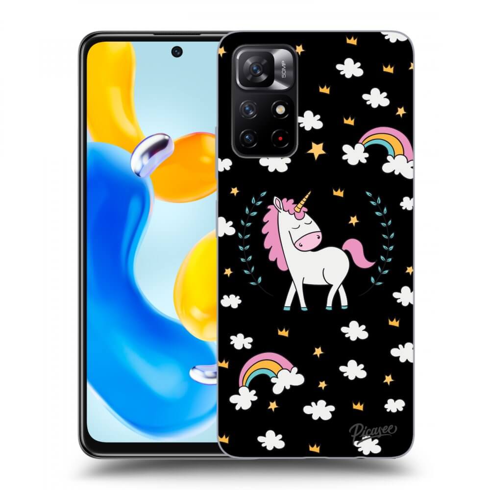 ULTIMATE CASE Für Xiaomi Redmi Note 11S 5G - Einhorn Sternenhimmel