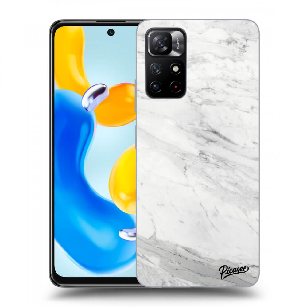 ULTIMATE CASE Für Xiaomi Redmi Note 11S 5G - White Marble