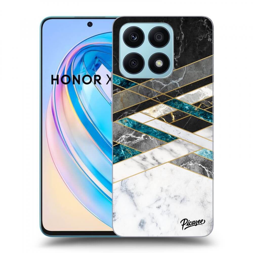 ULTIMATE CASE Für Honor X8a - Black & White Geometry