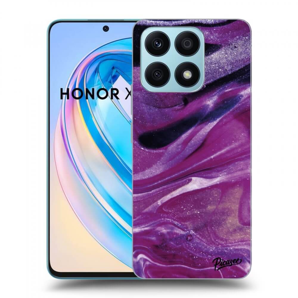 ULTIMATE CASE Für Honor X8a - Purple Glitter