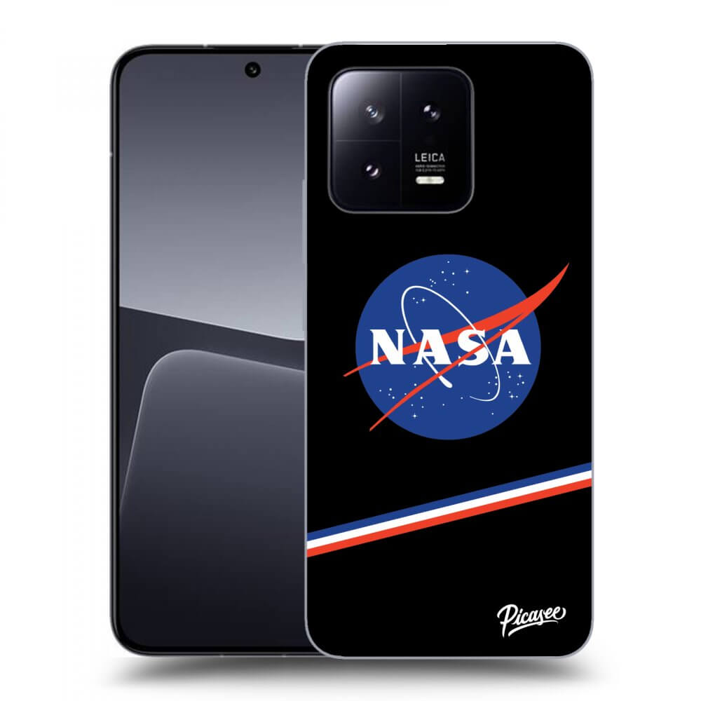 Xiaomi 13 Pro Hülle - Schwarzes Silikon - NASA Original