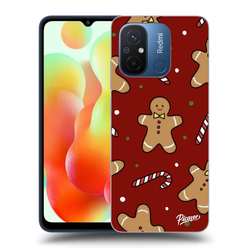 Xiaomi Redmi 12C Hülle - Transparentes Silikon - Gingerbread 2