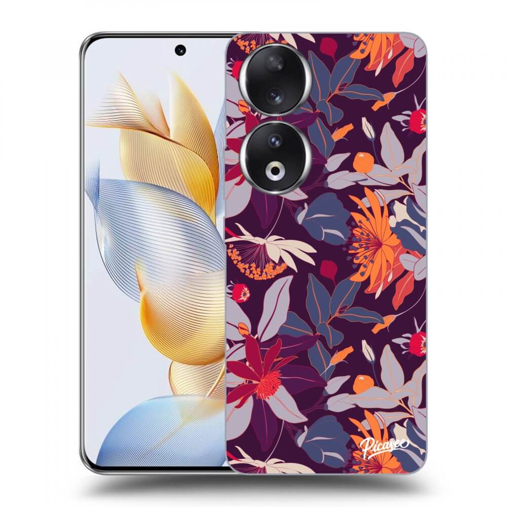 ULTIMATE CASE Für Honor 90 5G - Purple Leaf