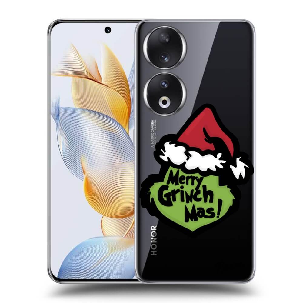 Honor 90 5G Hülle - Transparentes Silikon - Grinch 2