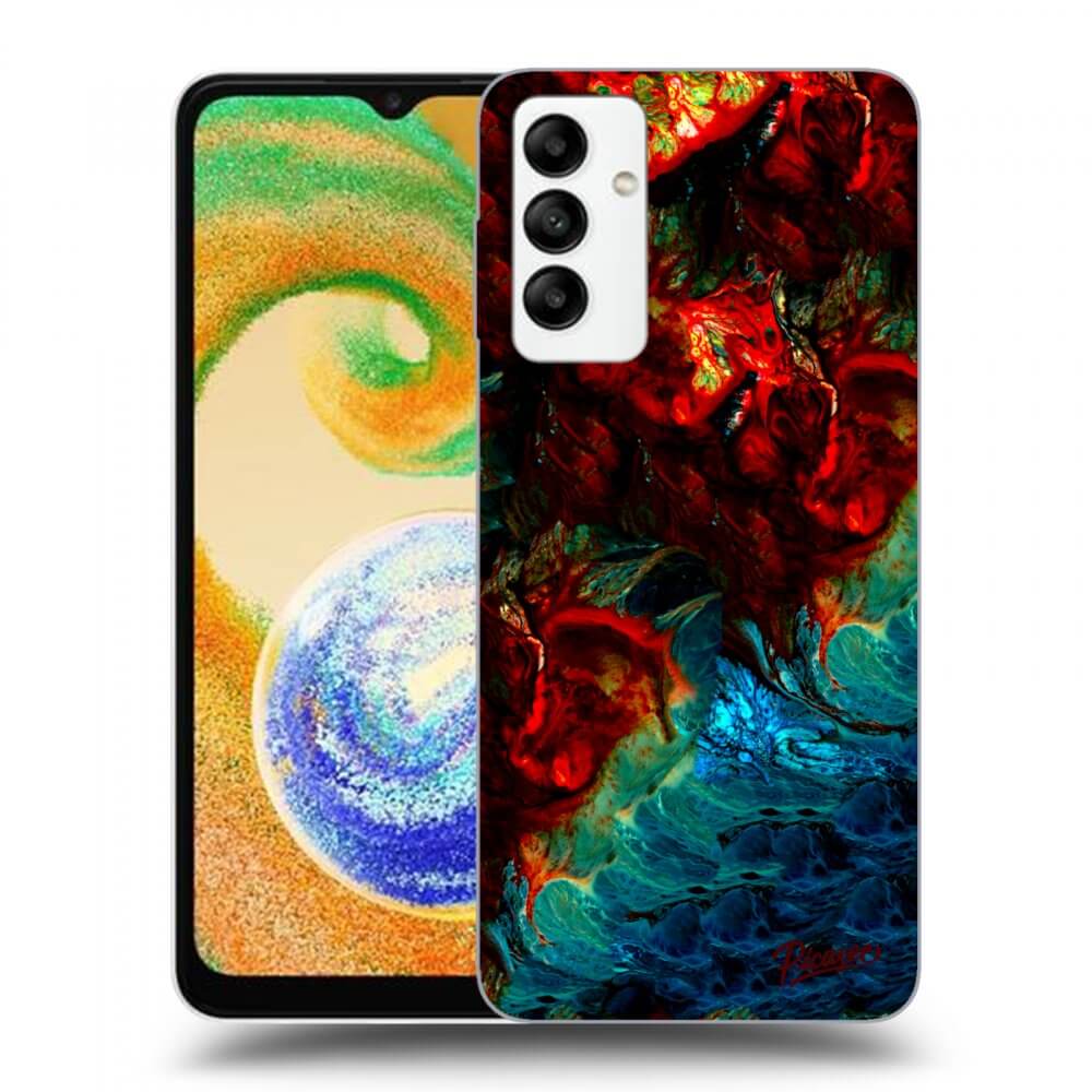 Samsung Galaxy A04s A047F Hülle - Transparentes Silikon - Universe