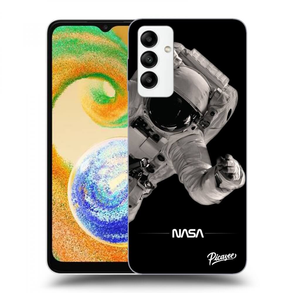 Samsung Galaxy A04s A047F Hülle - Transparentes Silikon - Astronaut Big