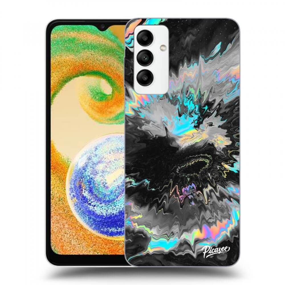 Samsung Galaxy A04s A047F Hülle - Schwarzes Silikon - Magnetic