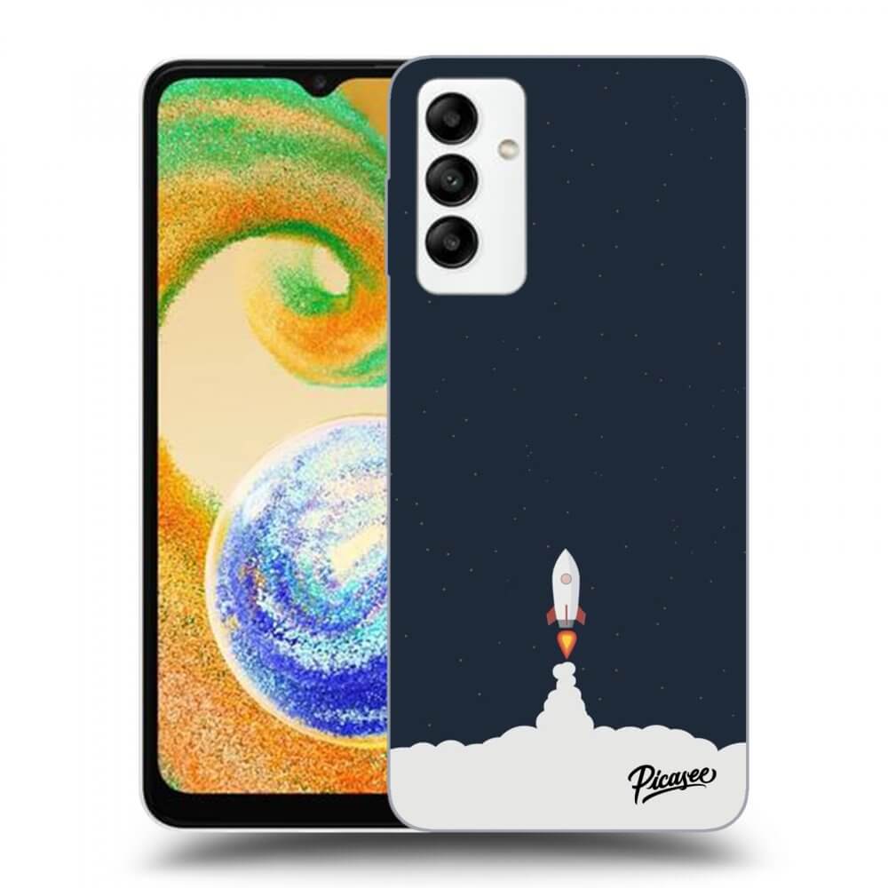 Samsung Galaxy A04s A047F Hülle - Transparentes Silikon - Astronaut 2