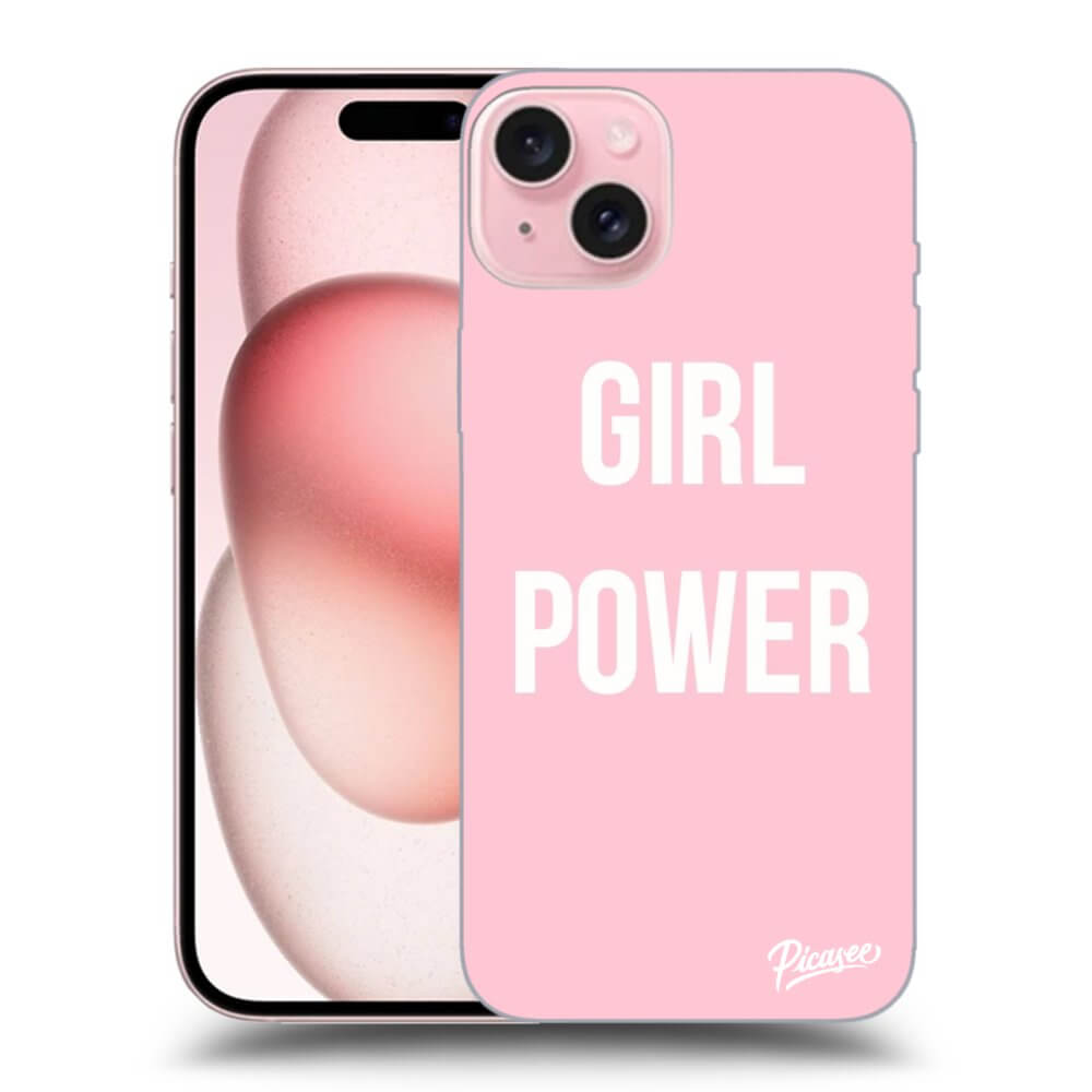 Apple IPhone 15 Hülle - Schwarzes Silikon - Frauenpower