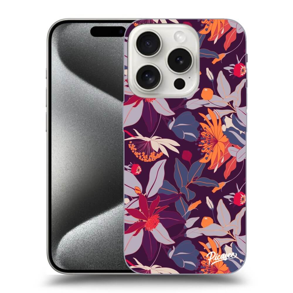 ULTIMATE CASE Für Apple IPhone 15 Pro - Purple Leaf