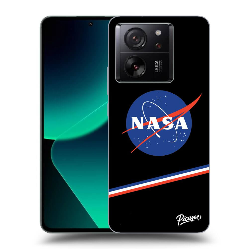 Xiaomi 13T Hülle - Schwarzes Silikon - NASA Original