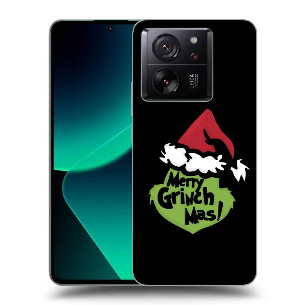 Xiaomi 13T Hülle - Schwarzes Silikon - Grinch 2