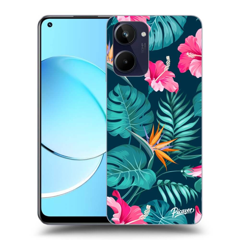 ULTIMATE CASE Für Realme 10 4G - Pink Monstera