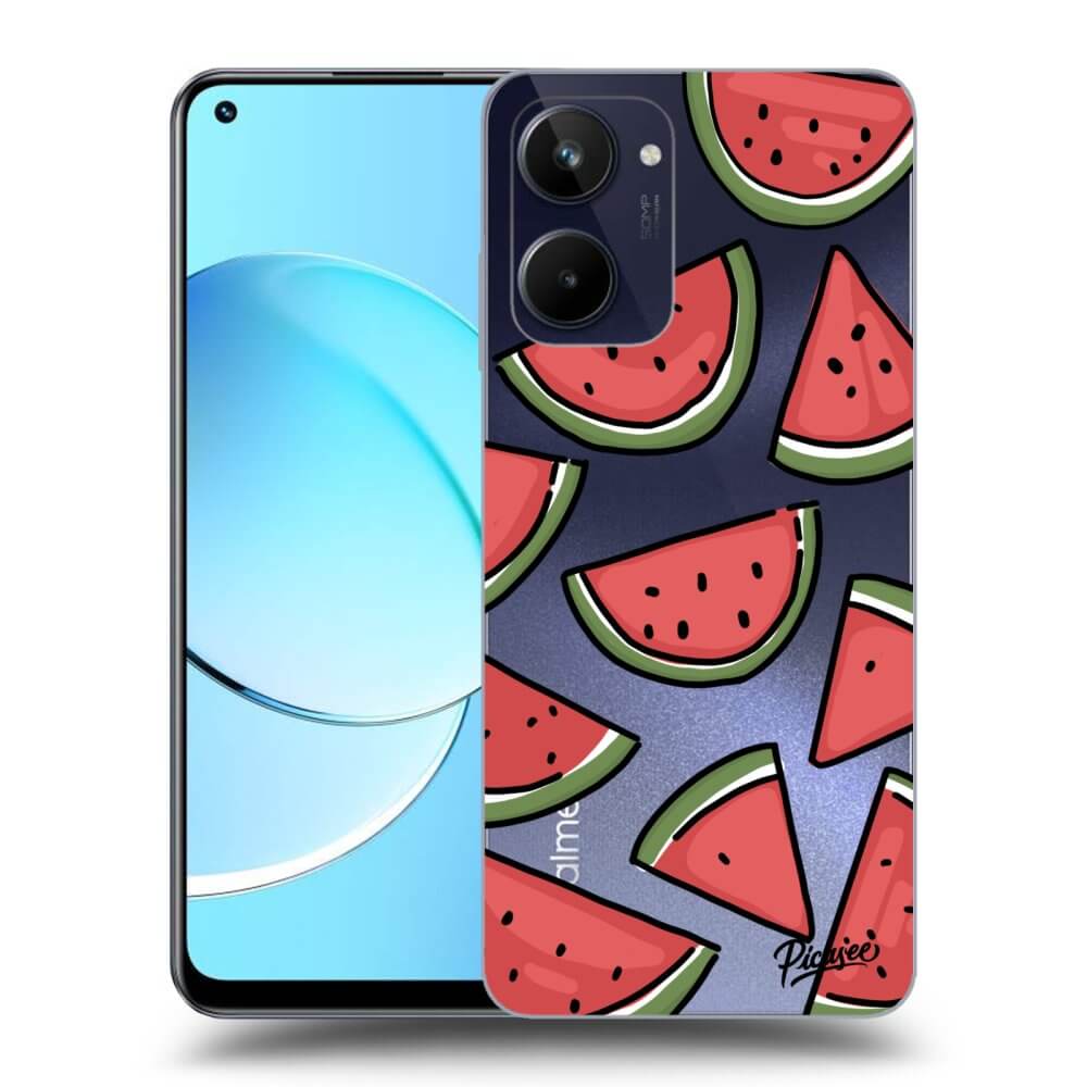 Realme 10 4G Hülle - Transparentes Silikon - Melone