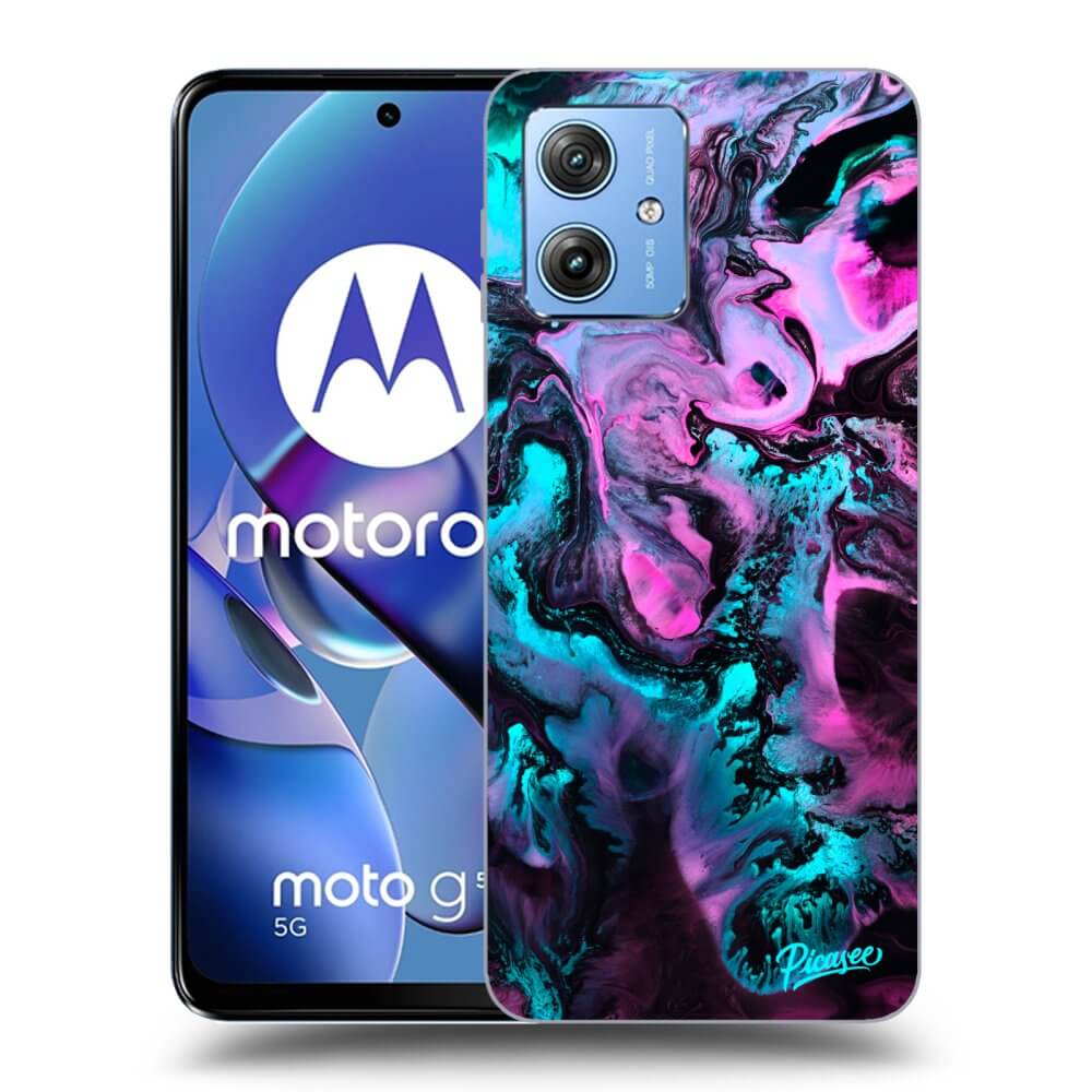 Motorola Moto G54 5G Hülle - Schwarzes Silikon - Lean