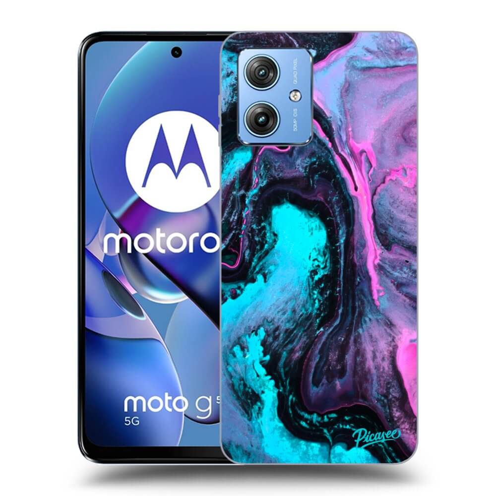 Motorola Moto G54 5G Hülle - Schwarzes Silikon - Lean 2