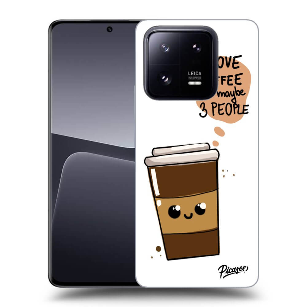 Xiaomi 14 Hülle - Transparentes Silikon - Cute Coffee