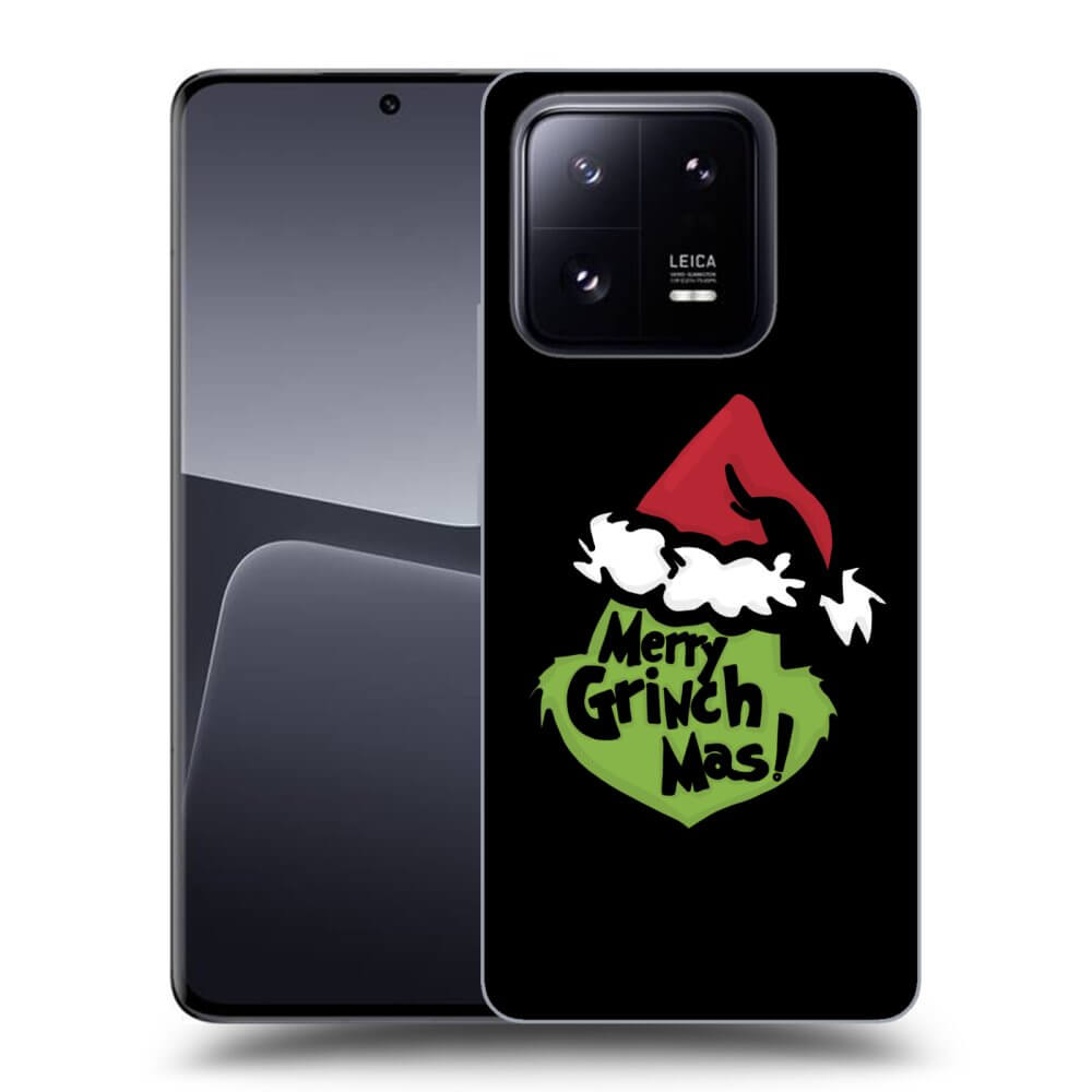 Xiaomi 14 Hülle - Schwarzes Silikon - Grinch 2