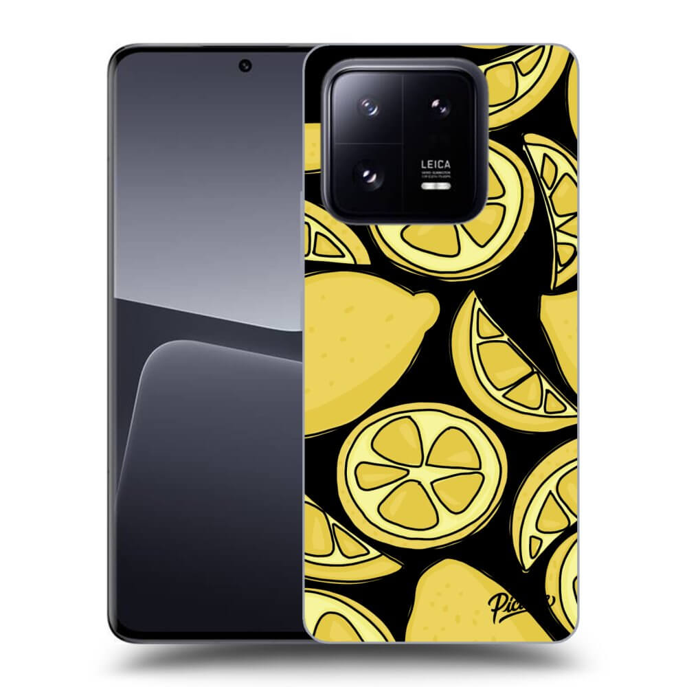 Xiaomi 14 Pro Hülle - Schwarzes Silikon - Lemon