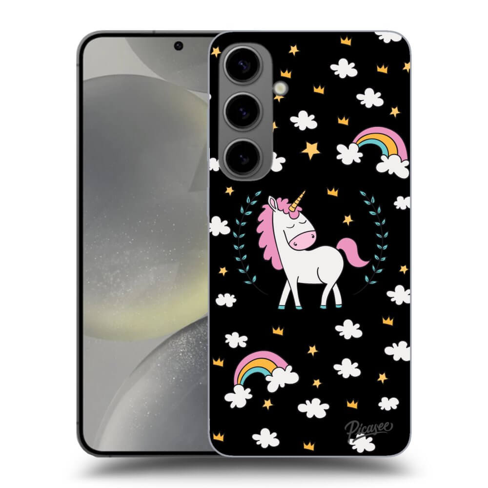 ULTIMATE CASE Für Samsung Galaxy S24+ S926B 5G - Einhorn Sternenhimmel