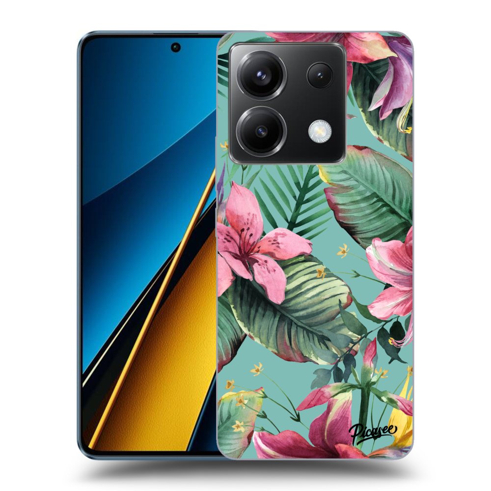 Xiaomi Poco X6 Hülle - Transparentes Silikon - Hawaii