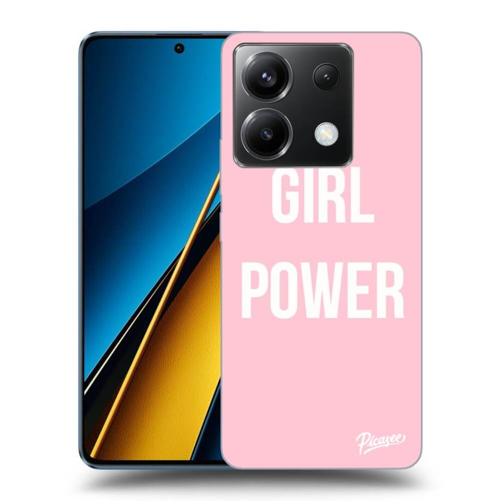 Xiaomi Poco X6 Hülle - Transparentes Silikon - Frauenpower