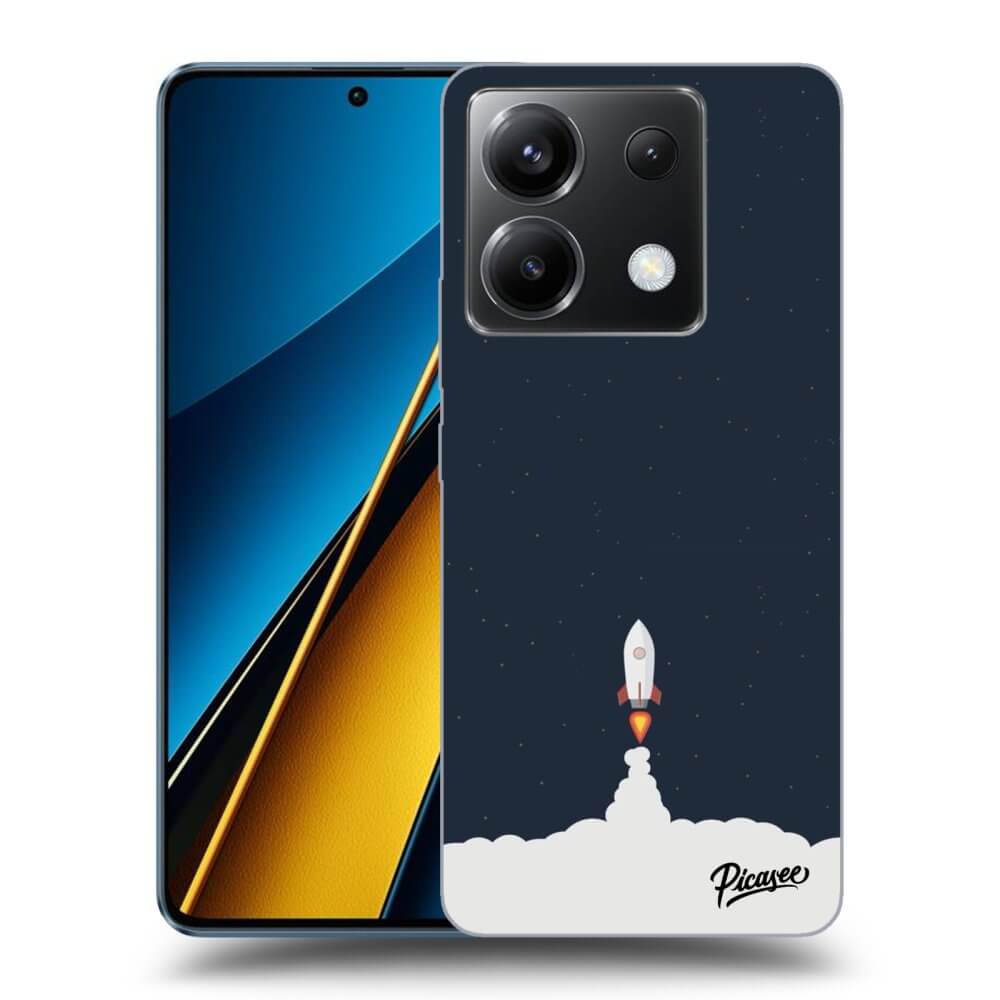 Xiaomi Poco X6 Hülle - Transparentes Silikon - Astronaut 2