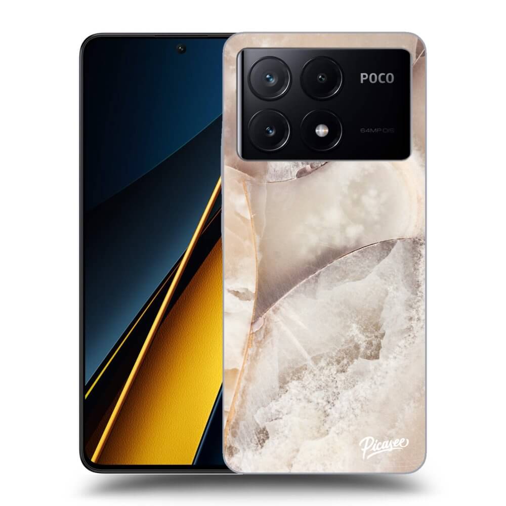 ULTIMATE CASE Für Xiaomi Poco X6 Pro - Cream Marble