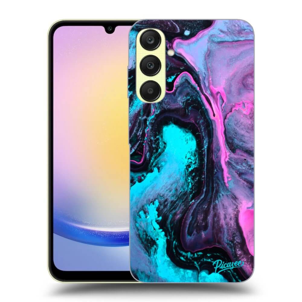 Samsung Galaxy A25 A256B 5G Hülle - Schwarzes Silikon - Lean 2