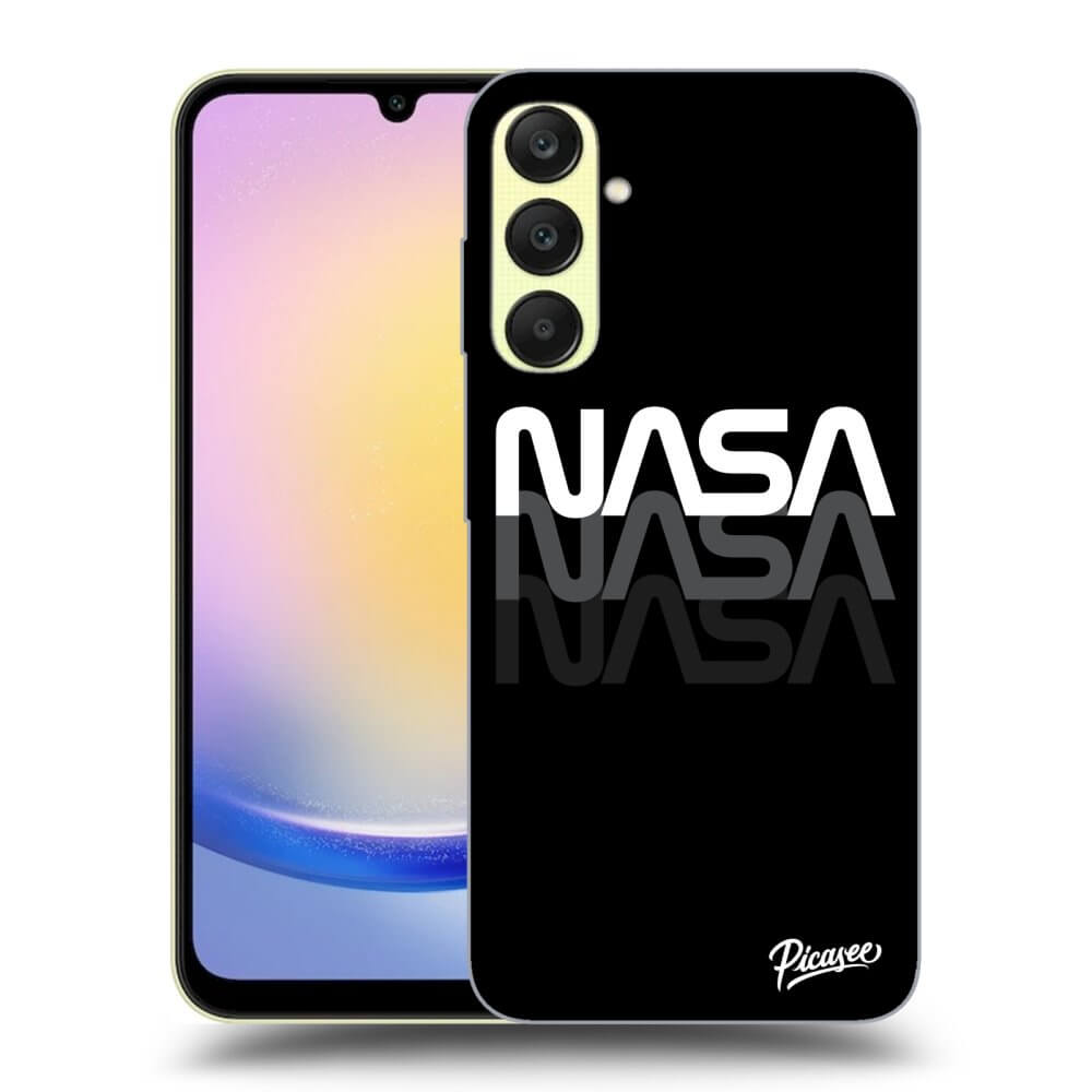 Samsung Galaxy A25 A256B 5G Hülle - Transparentes Silikon - NASA Triple