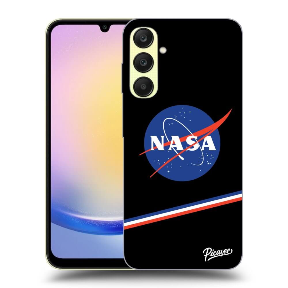 Samsung Galaxy A25 A256B 5G Hülle - Transparentes Silikon - NASA Original