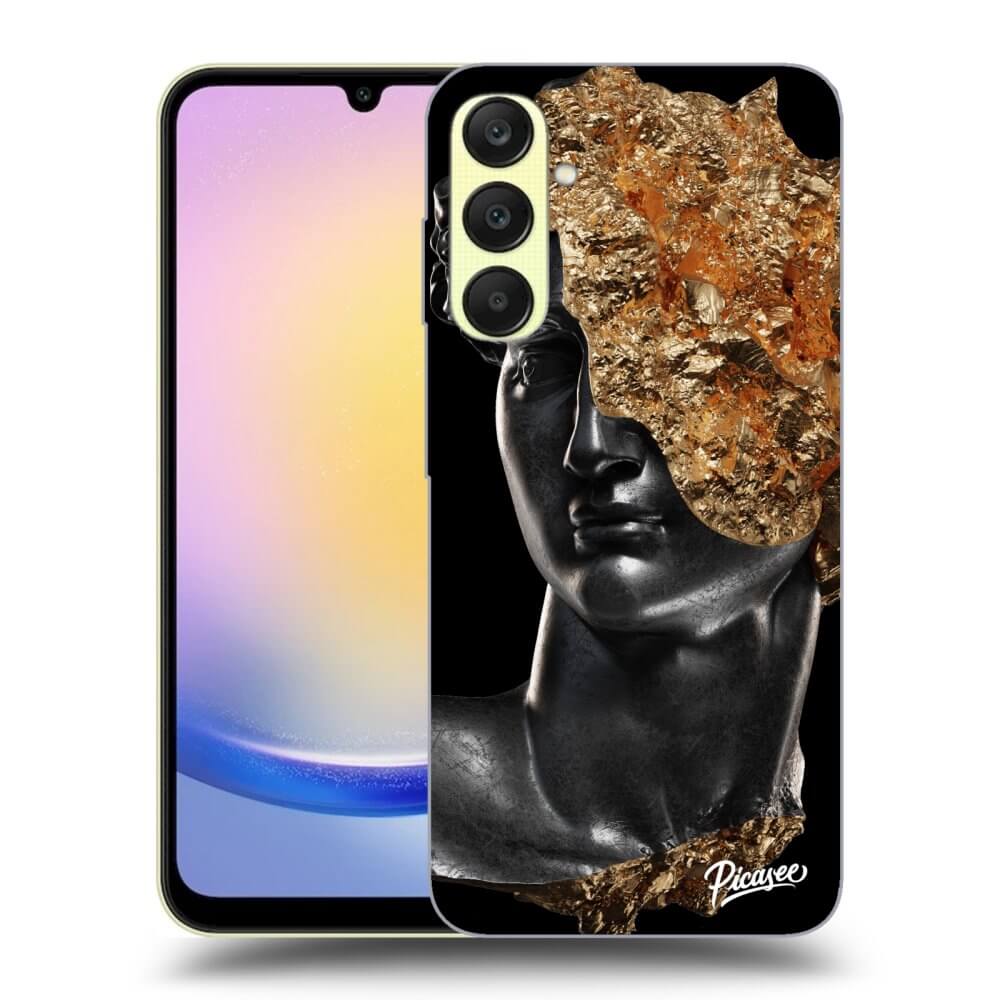 Samsung Galaxy A25 A256B 5G Hülle - Schwarzes Silikon - Holigger