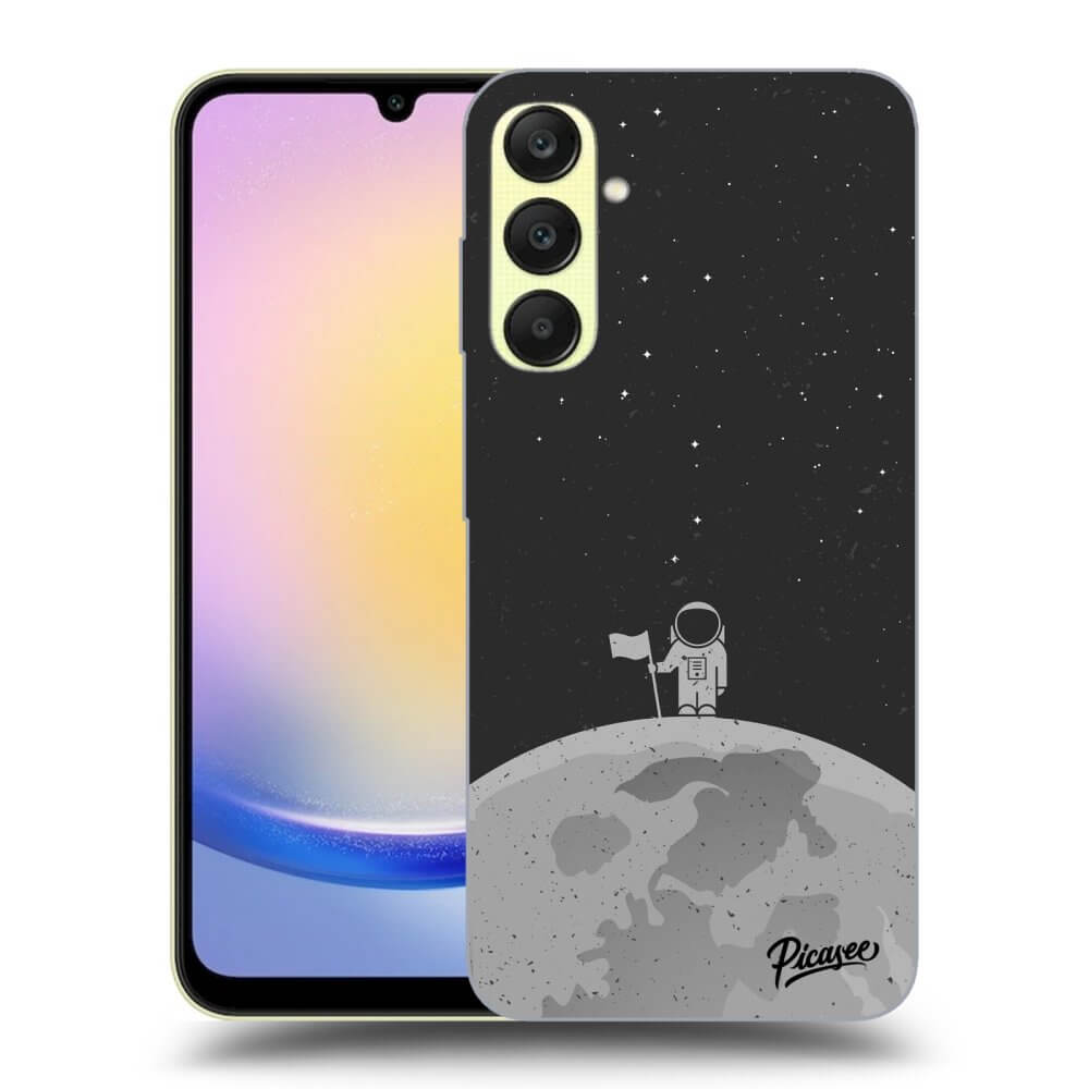 Samsung Galaxy A25 A256B 5G Hülle - Transparentes Silikon - Astronaut